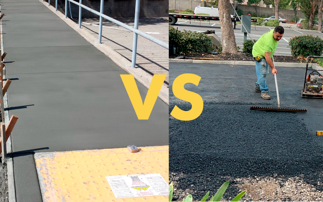 Paving vs. Concrete
