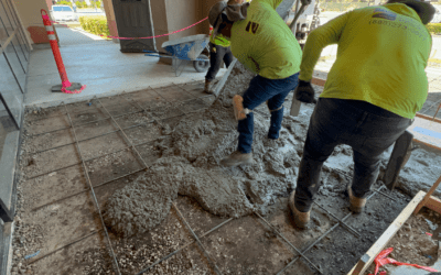 how to fix crumbling concrete driveway