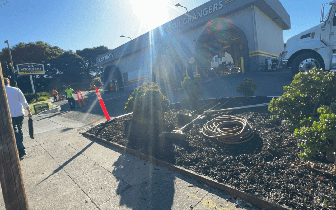 Asphalt & Sealcoating at Oil Changers & Car Wash – Oakland, Ca.