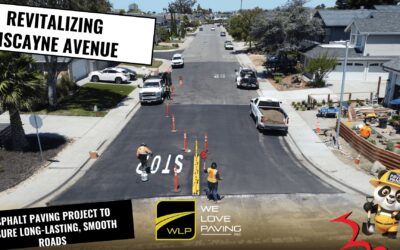 Asphalt Paving at Biscayne Ave – Foster City, CA.