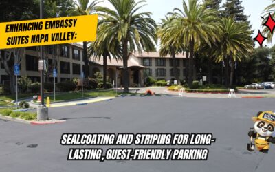 Sealcoating & Striping at Embassy Suites – Napa, CA