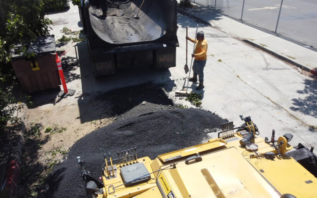 Asphalt Paving at Park Place – Santa Cruz, CA.