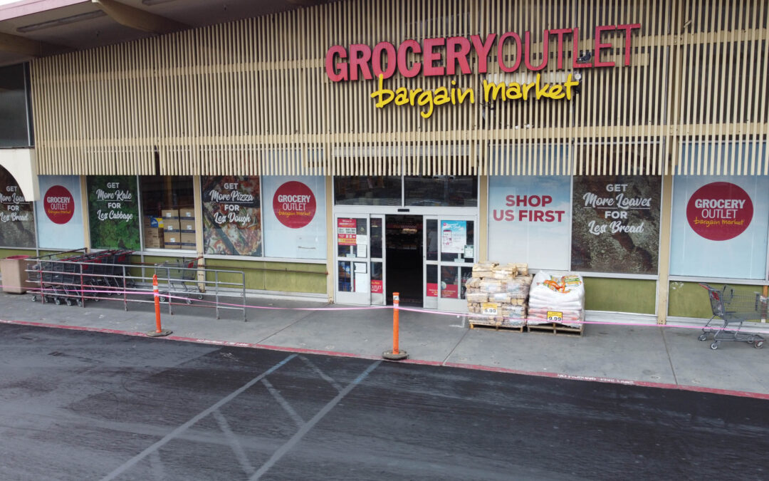 Sealcoating at GROCERYOUTLET – San Pablo, CA