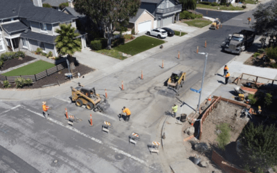 Asphalt Paving at Biscayne Ave – Foster City, CA.