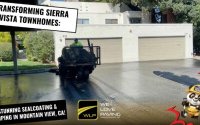 Sealcoating & Striping at Sierra Vista Townhomes  – Mountain View, CA