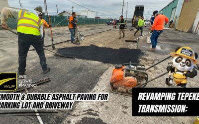 Asphalt paving at TEPEKE Transmission – San Jose, CA